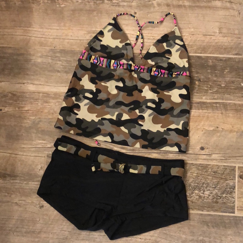 OP Camo Takini, adjustable belt and halter straps